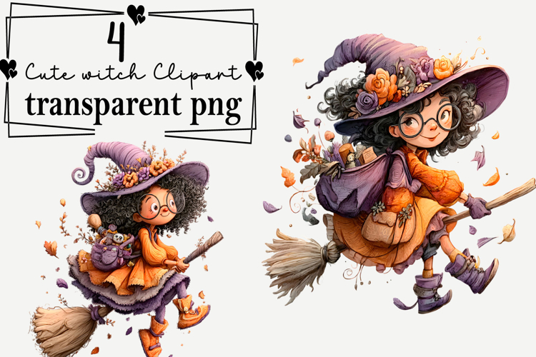  Witch Broom Clipart