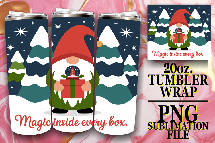 Christmas Tumbler Wrap Image 24