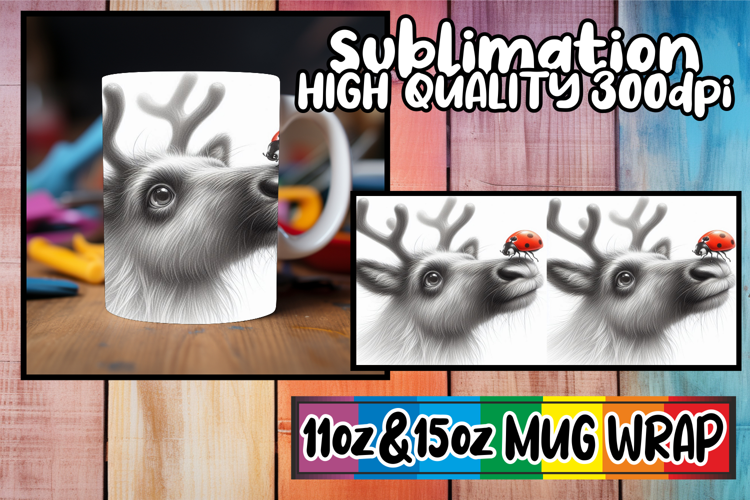 Colorful days sublimation print wrap, Cute Animals