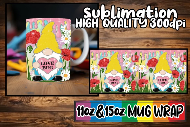 Blissful moments 11oz 15oz sublimation wrap, Valentines