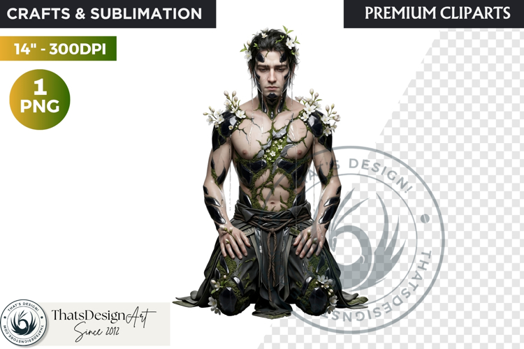 The Vernal Rebirth Dark Fantasy Spring Clipart