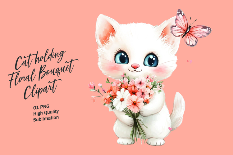 Cute Cat Illustration Image 6