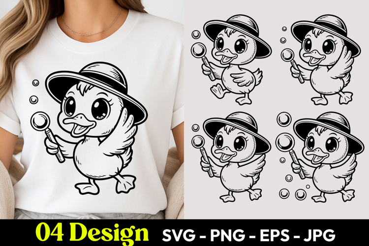 Bubble Chick SVG PNG