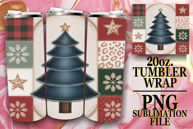Christmas Tumbler Wrap Image 6
