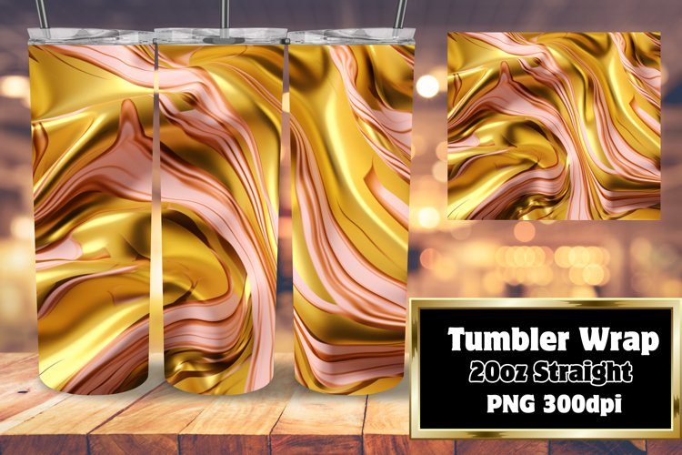 Marble Glitter Cosmos Sublimation 20oz