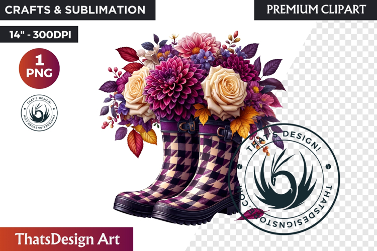Rain Boots Clipart Image 8