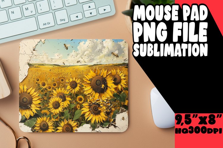 Deep Sea Dive 3D Mousepad Design Sublime Nature example image 1