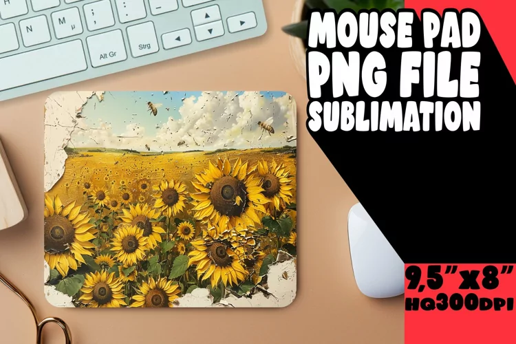 Deep Sea Dive 3D Mousepad Design Sublime Nature