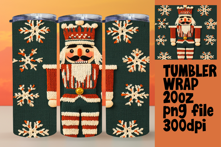 Christmas Tumbler Wrap