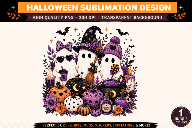 Halloween Ghost Clipart PNG