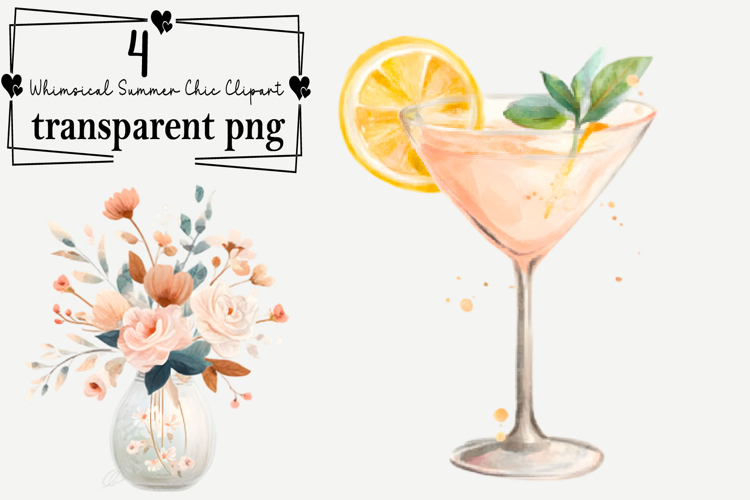 Summer Watercolor Clipart Image 11