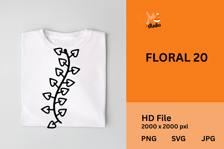 Floral Vector Image 7