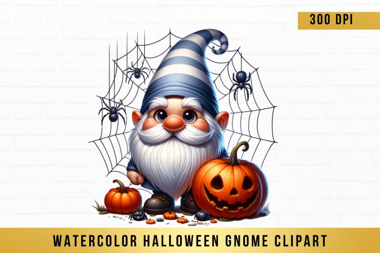 Cute Gnome Clipart Image 7
