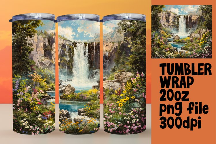 Deep Sea Dive 3D Tumbler Design - Sublime Nature