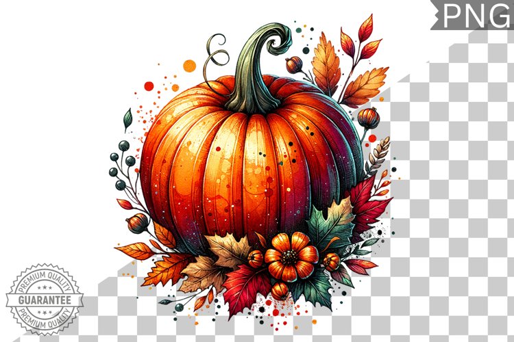 Pumpkin Clipart Png Image 8