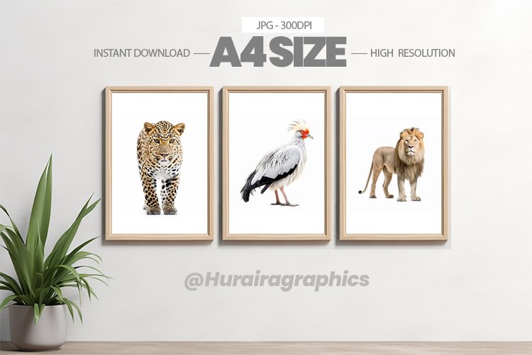 Animal Wall Art - 03 Variations example image 1