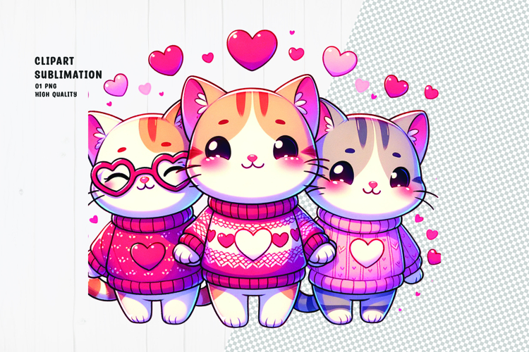 Kittens Clipart Image 3