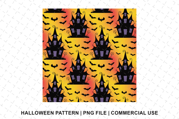 Halloween Seamless Pattern Image 20