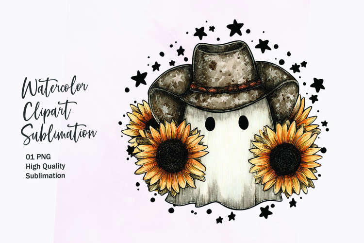 Watercolor Sunflower Clipart Image 22