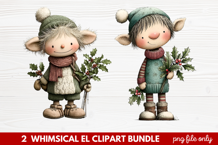 Cute Elf Clipart