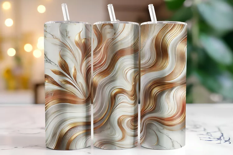 Marble Tumbler Wrap | Sublimation | Tumblers