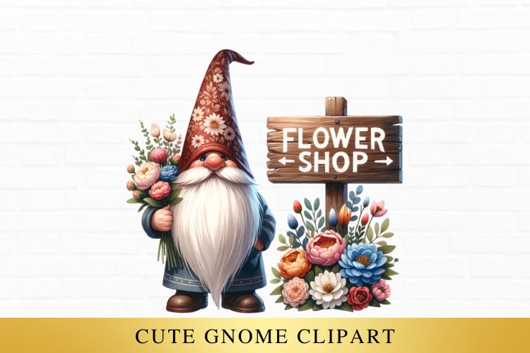 Gnome Clipart Image 11