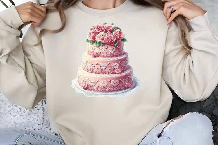 Valentine cake Dessert Clipart PNG