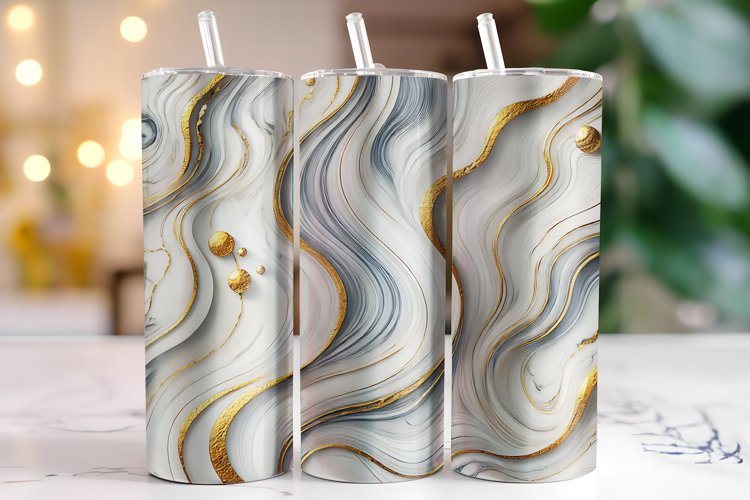 Marble Tumbler Wrap | Sublimation | Tumblers