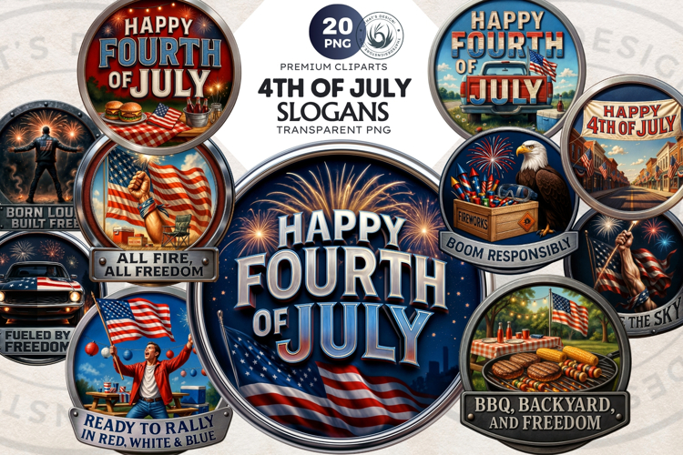4th Of July Clipart Image 9