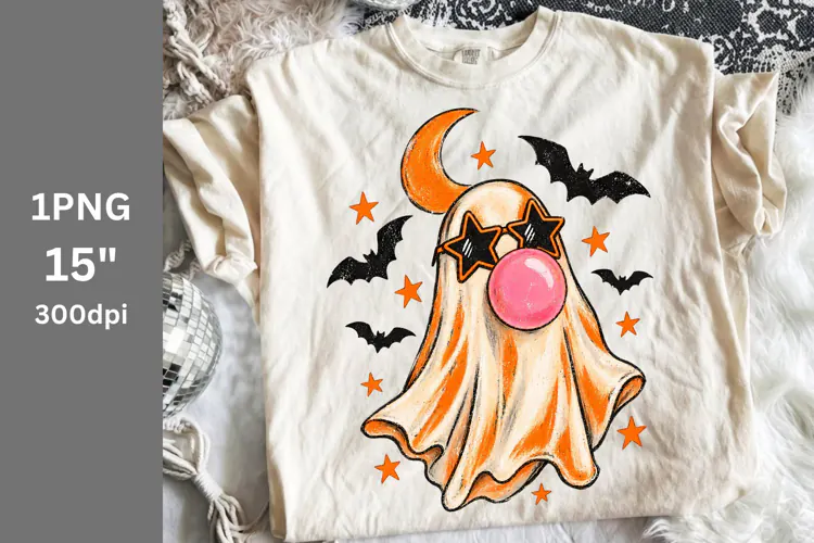 Fall PNG, Halloween PNG, Ghosts PNG