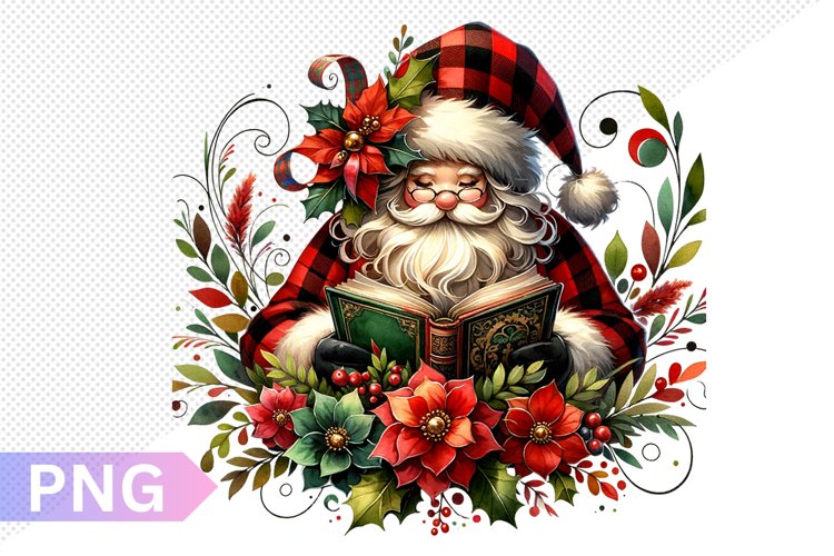 Santa Christmas Clipart Image 14
