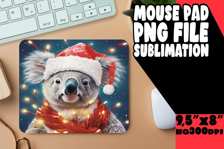 Festive Winter Mouse Mat
