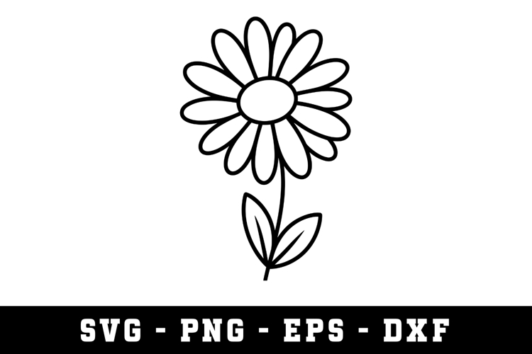 Flower Silhouette Image 16