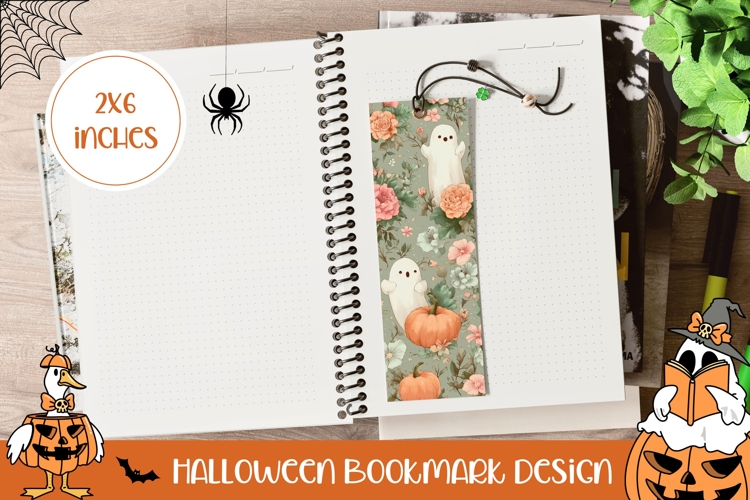 Printable Halloween Bookmark Image 3
