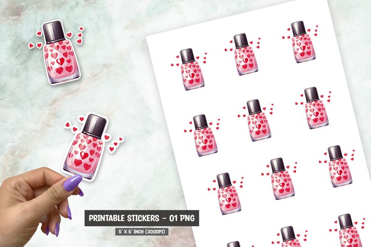 Nail Polish Clipart Image 23