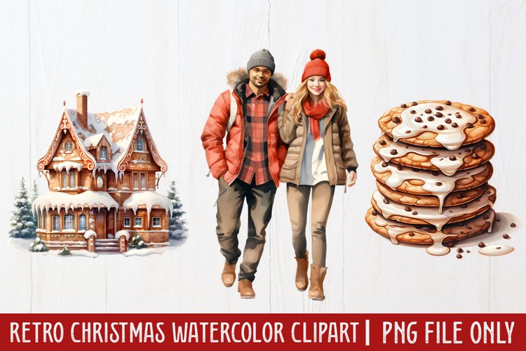 Vintage Christmas Clipart Image 12