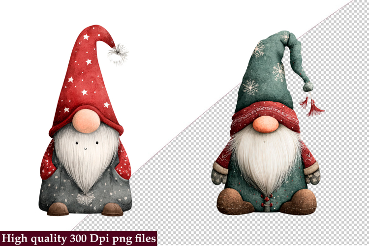 Christmas Gnome Funny Clipart png