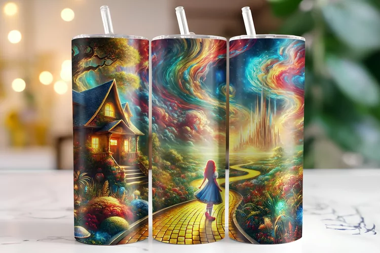 Girl Tumbler Wrap | Sublimation | Tumblers
