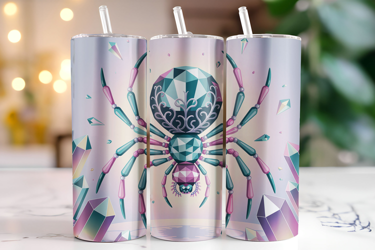 Spider Tumbler Wrap | Sublimation | Tumblers