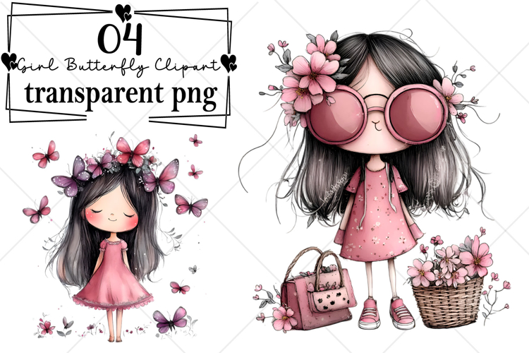 Cute Butterfly Clipart Image 21