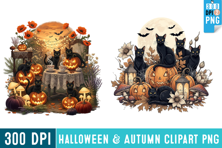 Gothic Halloween Cat Sublimation,Halloween Sublimation png
