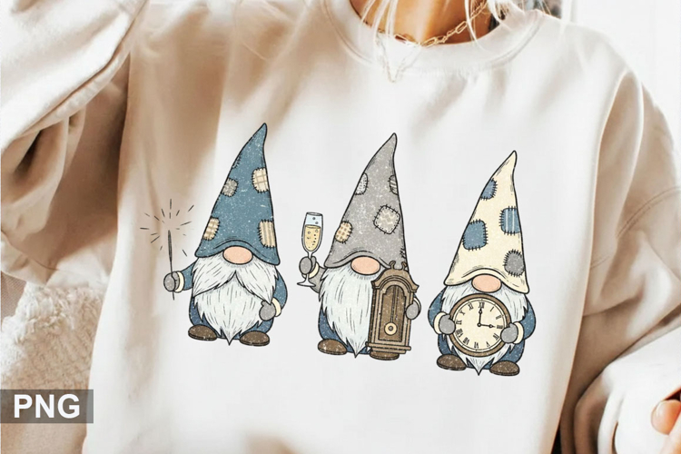 Christmas Gnome Rude Sublimation - Christmas PNG Design