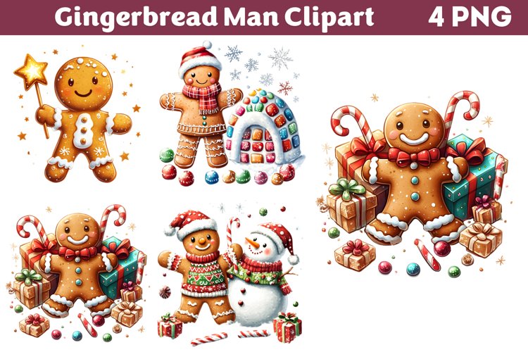 Gingerbread Clipart Image 11