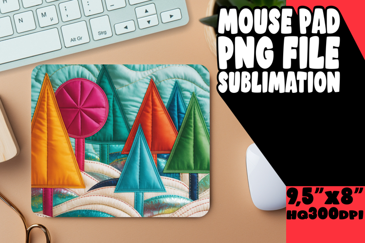 WHIMSICAL mouse PAD Creative Design, Holiday