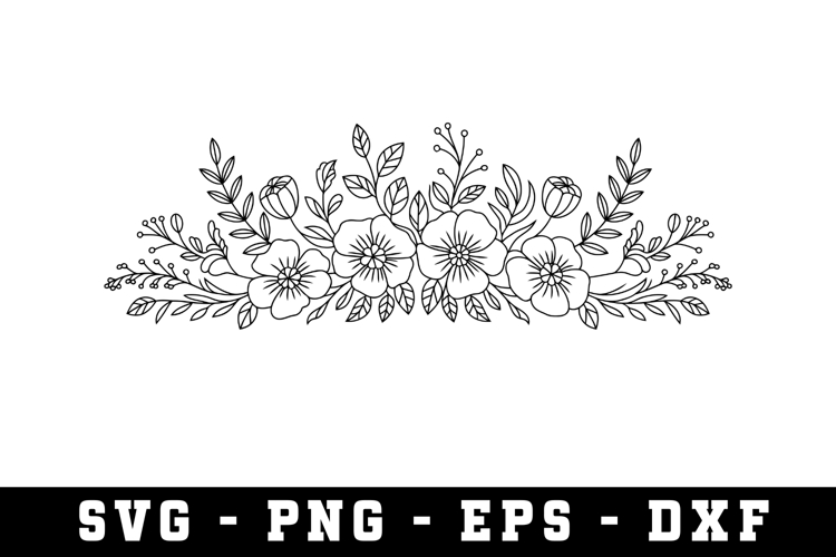 Wildflowers Svg Image 4