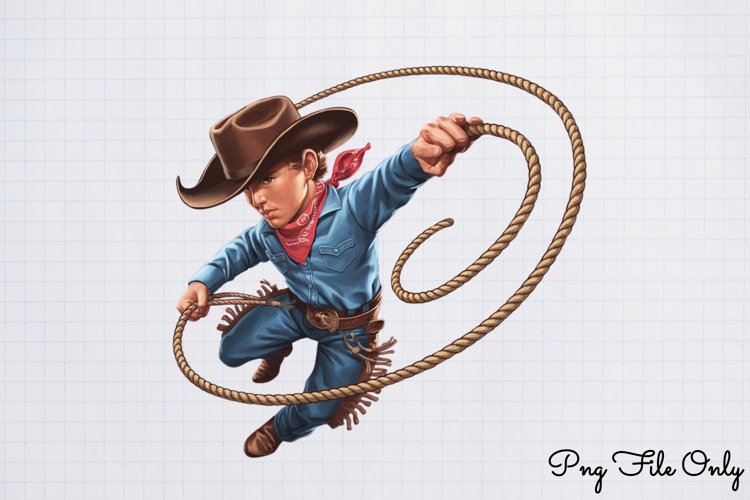 Cowboy Clipart Image 6