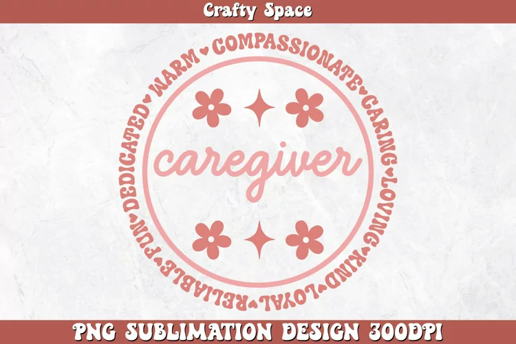 Caregiver PNG Sublimation