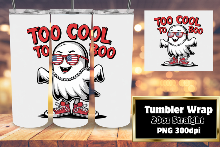 20oz Sublimation Design Download , Funny Ghost