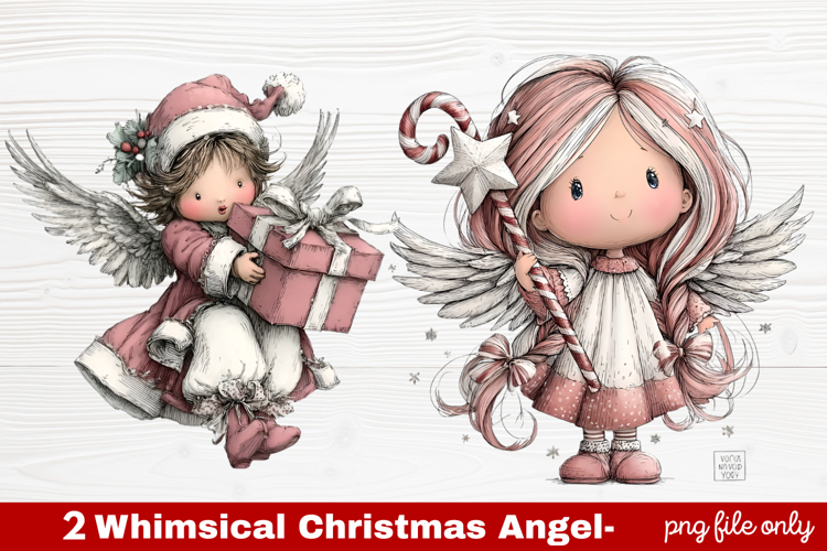 Christmas Angel Clipart Image 2