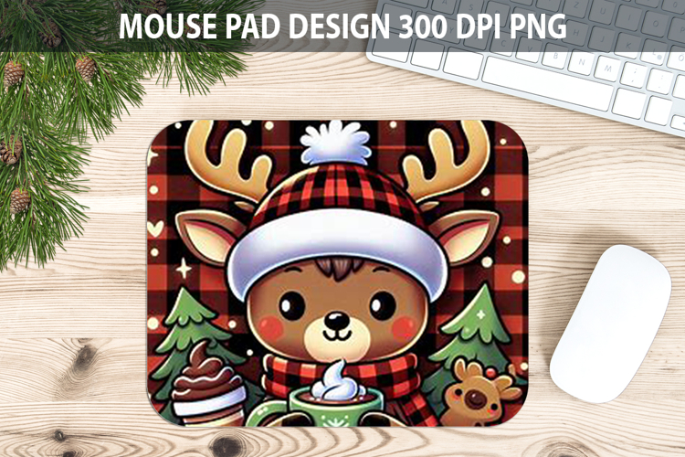 Cute Reindeer Clipart Image 24